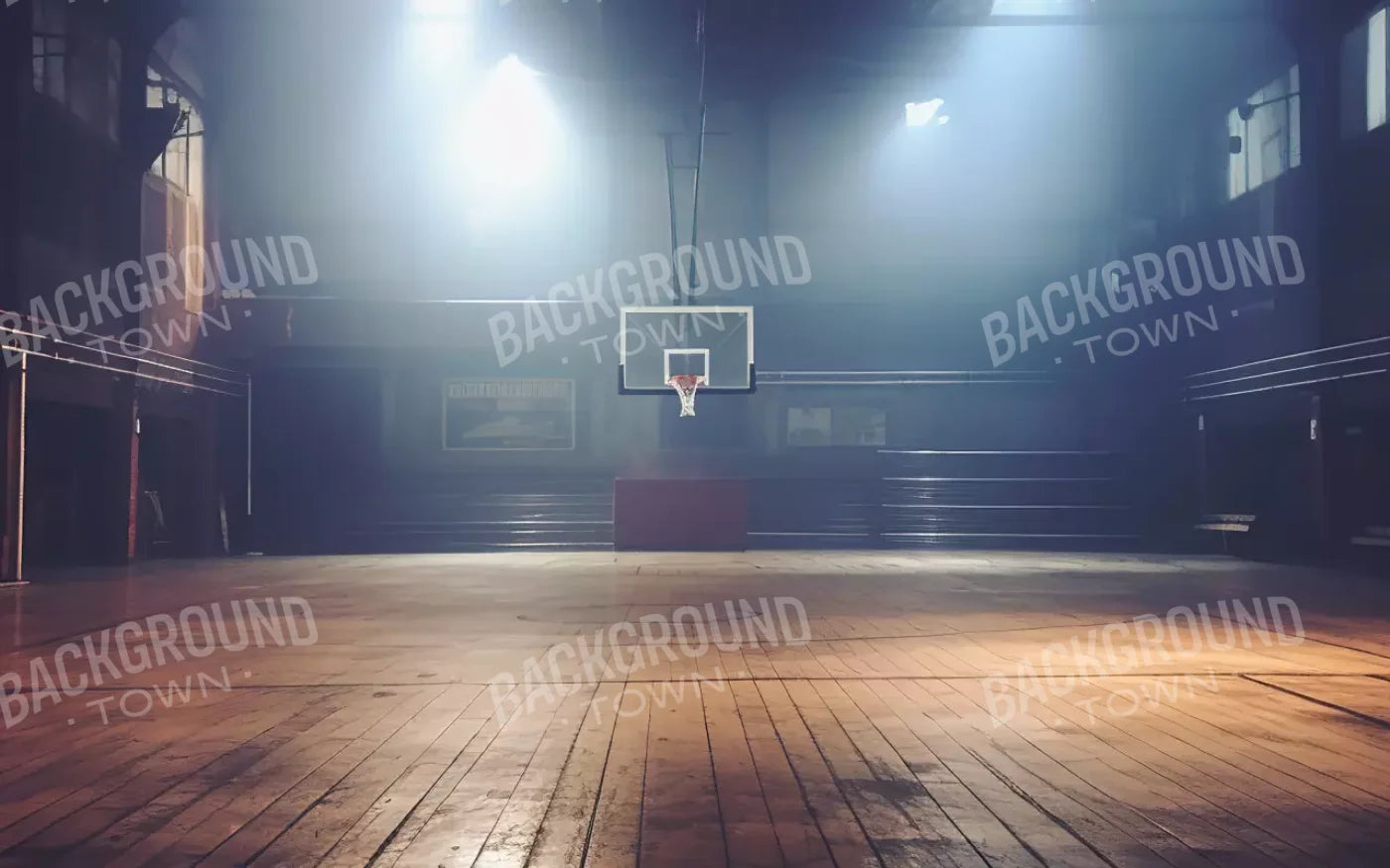 Sports On The Court Vintage Ii 16’X10’ Ultracloth (192 X 120 Inch) Backdrop