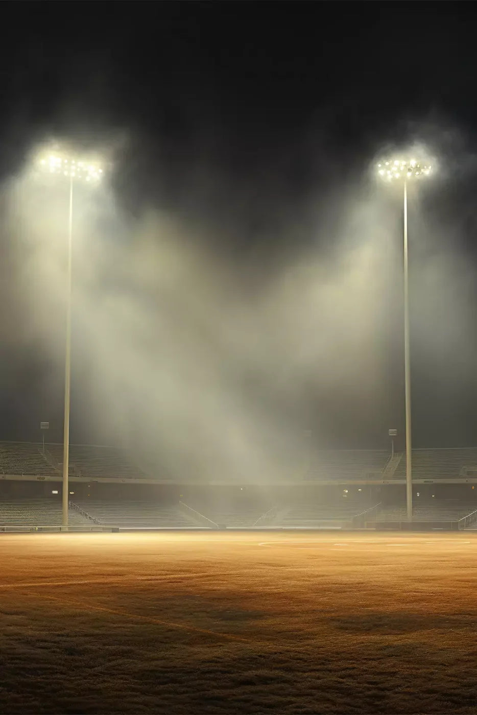 Sports Stadium Ball Field 8’X12’ Ultracloth (96 X 144 Inch) Backdrop