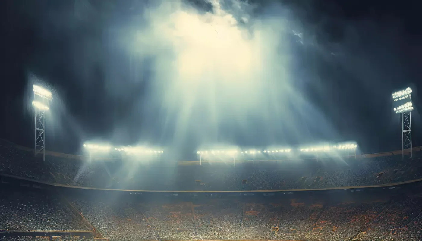 Sports Stadium Friday Night Lights I 14’X8’ Ultracloth (168 X 96 Inch) Backdrop