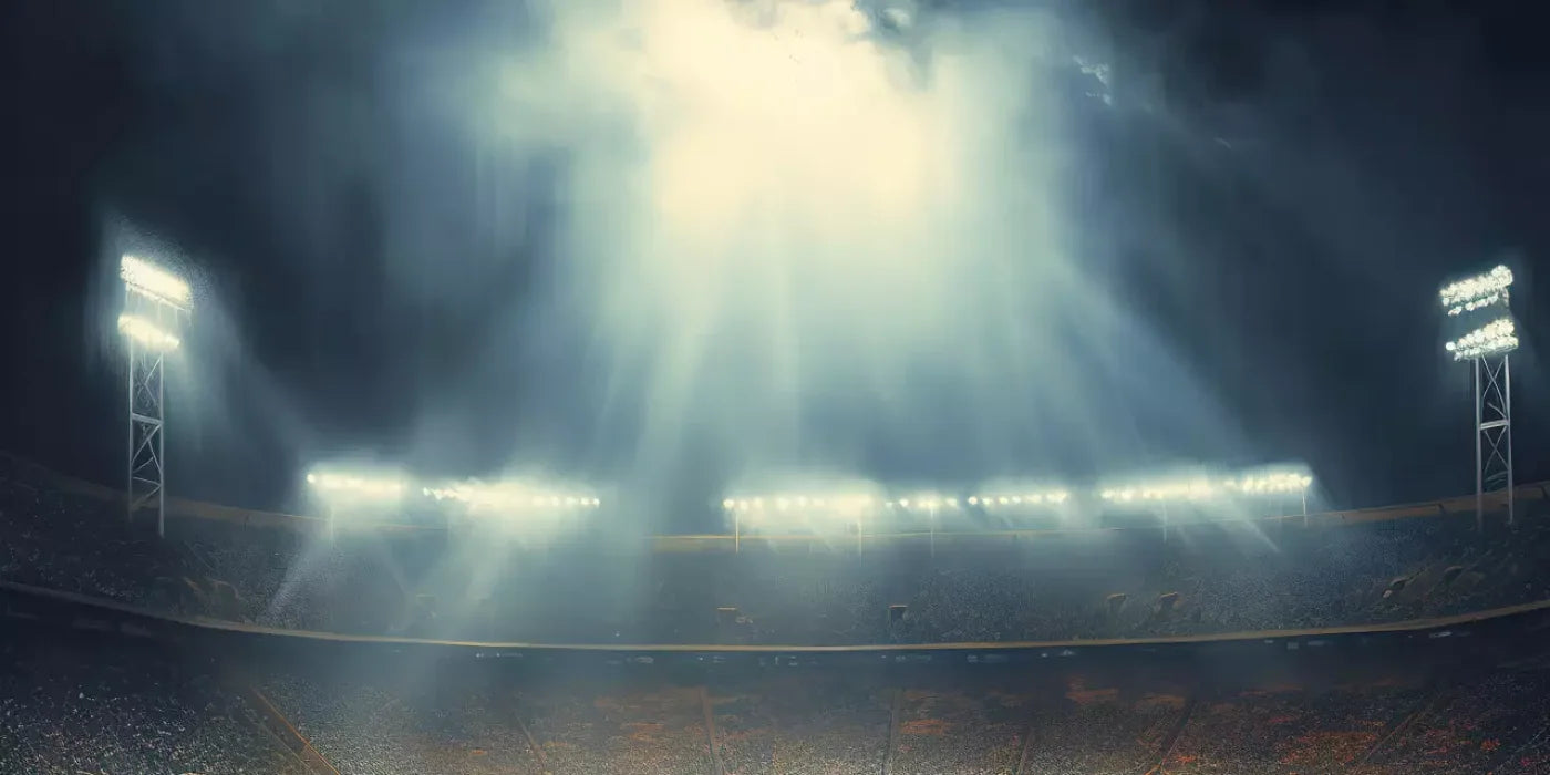 Sports Stadium Friday Night Lights I 20’X10’ Ultracloth (240 X 120 Inch) Backdrop