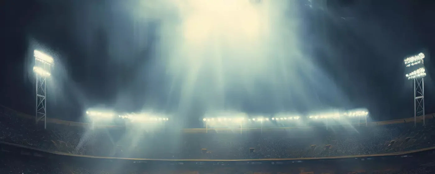 Sports Stadium Friday Night Lights I 20’X8’ Ultracloth (240 X 96 Inch) Backdrop