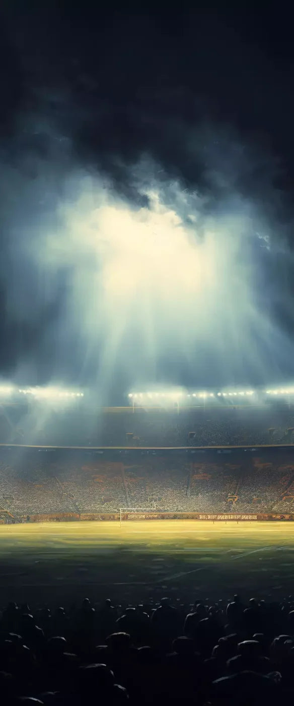 Sports Stadium Friday Night Lights I 5’X12’ Ultracloth For Westcott X-Drop (60 X 144 Inch) Backdrop