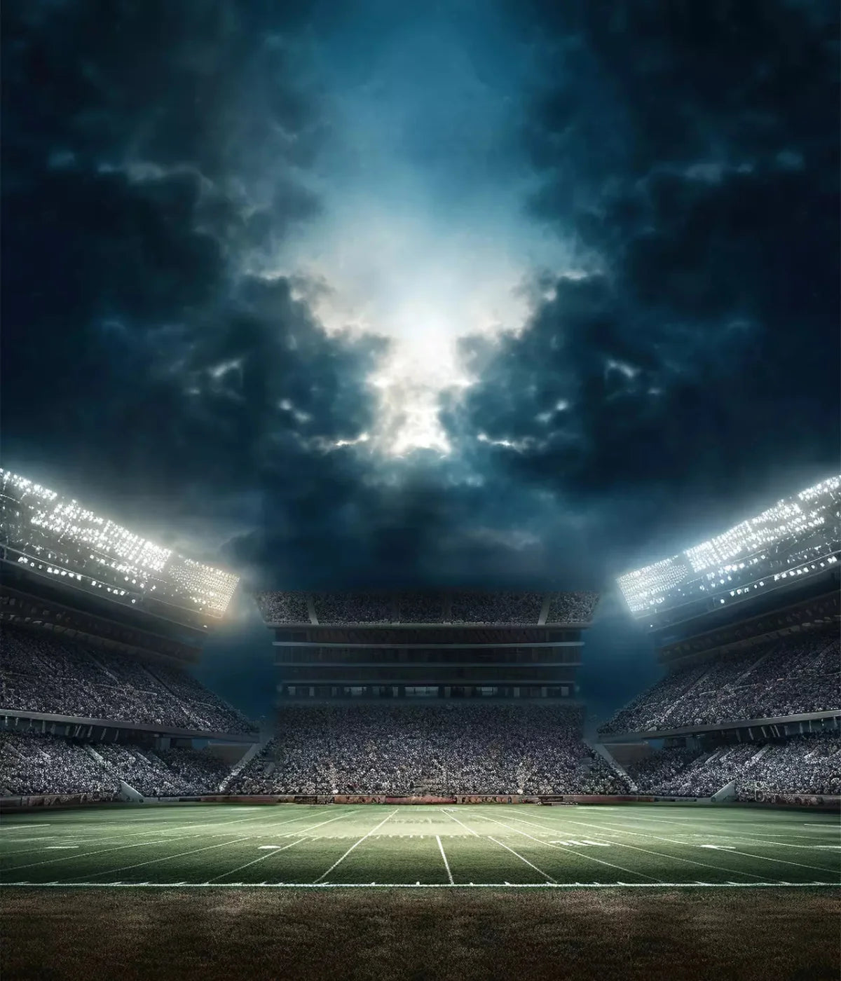 Sports Stadium Majestic 10X12 Ultracloth ( 120 X 144 Inch ) Backdrop