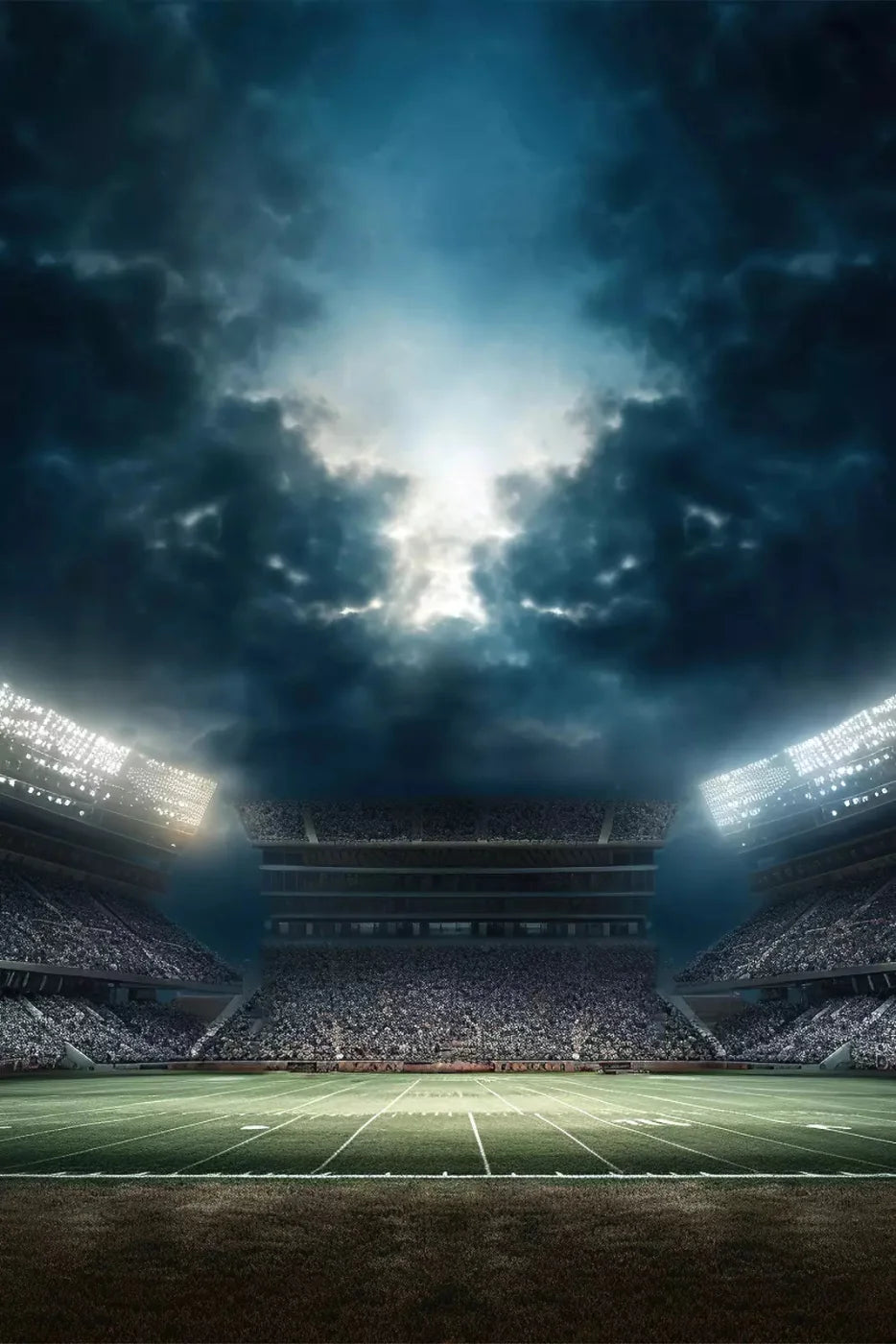 Sports Stadium Majestic 5X8 Ultracloth ( 60 X 96 Inch ) Backdrop