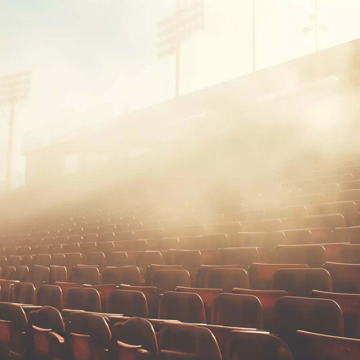 Sports Stadium Seats I 10’X10’ Ultracloth (120 X Inch) Backdrop