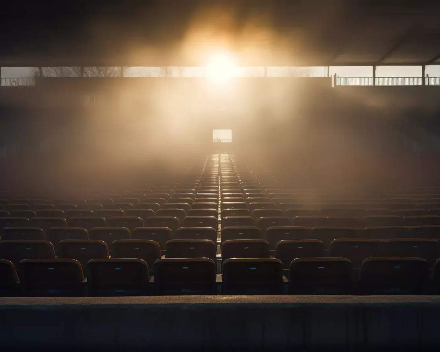 Sports Stadium Seats Ii 10’X8’ Fleece (120 X 96 Inch) Backdrop