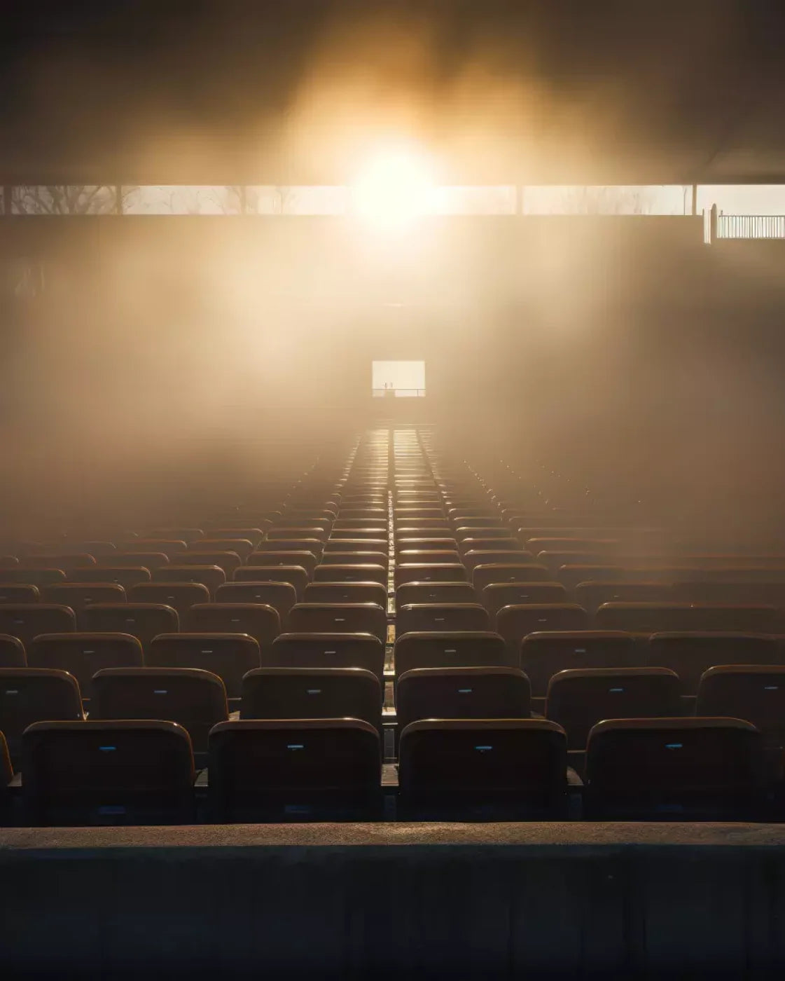 Sports Stadium Seats Ii 8’X10’ Fleece (96 X 120 Inch) Backdrop