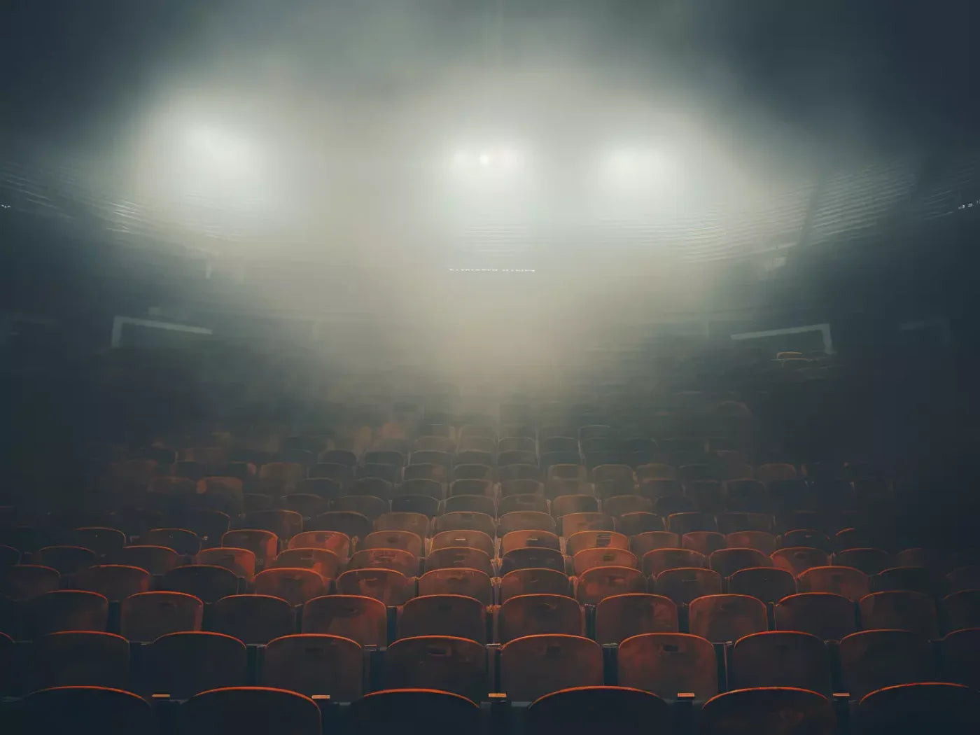 Sports Stadium Seats Iv 6’8X5’ Fleece (80 X 60 Inch) Backdrop