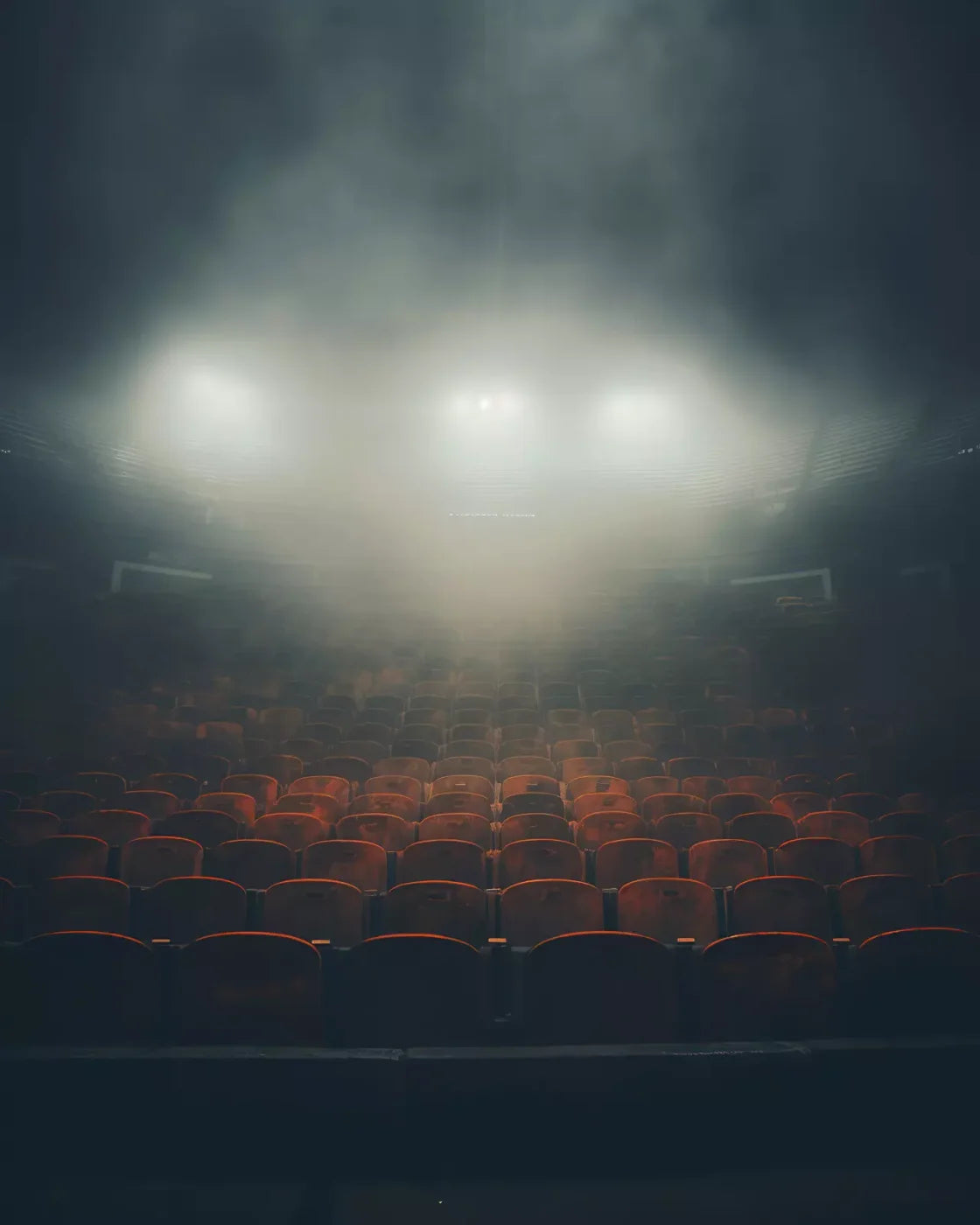 Sports Stadium Seats Iv 8’X10’ Fleece (96 X 120 Inch) Backdrop