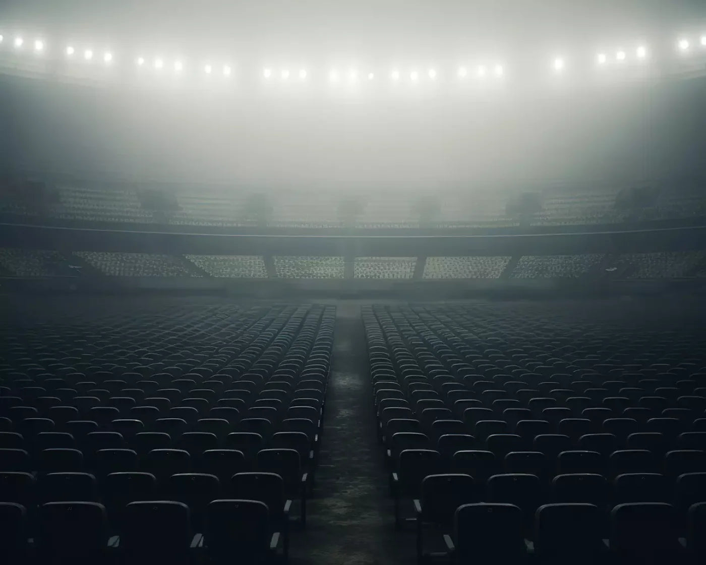 Sports Stadium Seats V 10’X8’ Fleece (120 X 96 Inch) Backdrop