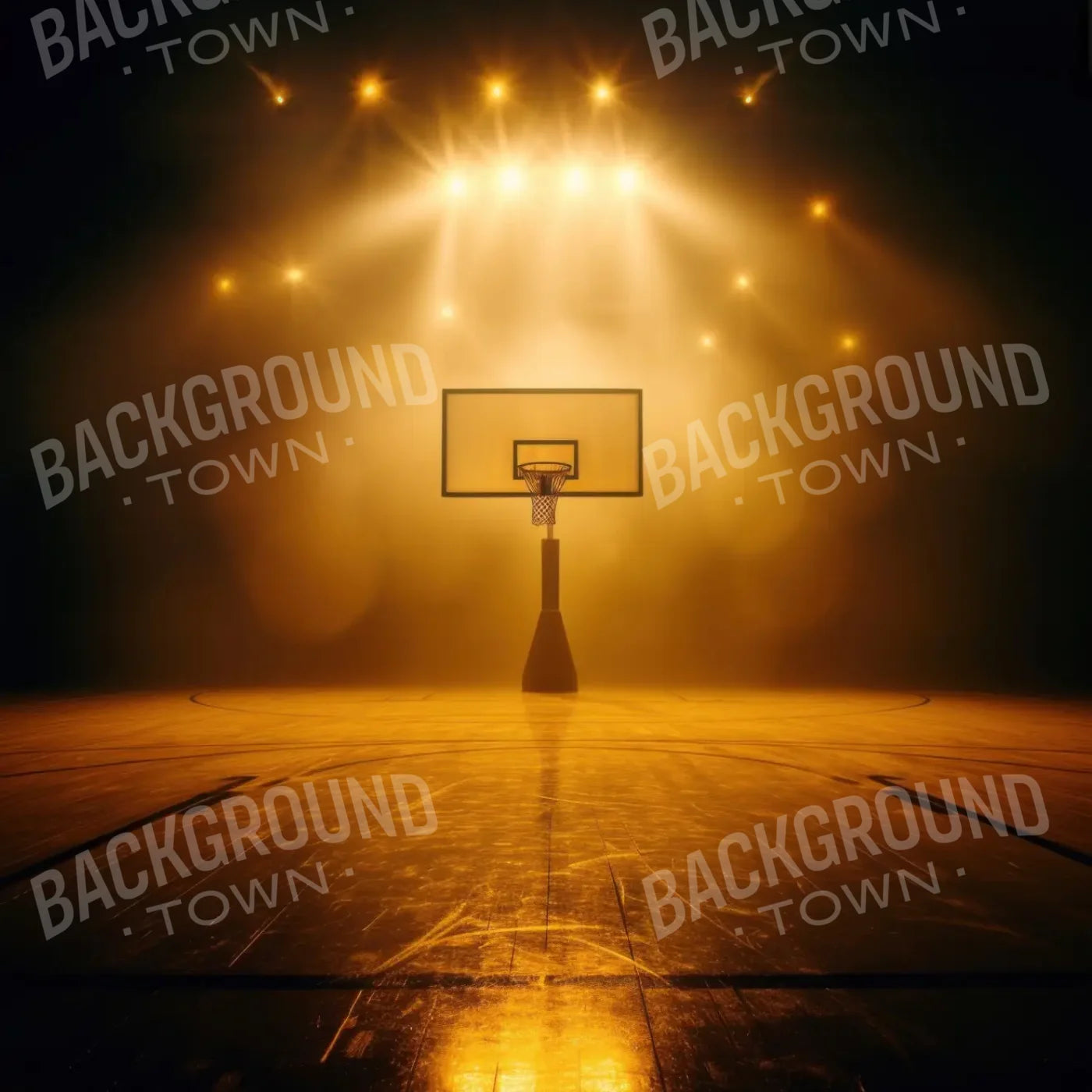 Sports Under The Lights 8’x8’ Fleece (96 x 96 inch) Backdrop