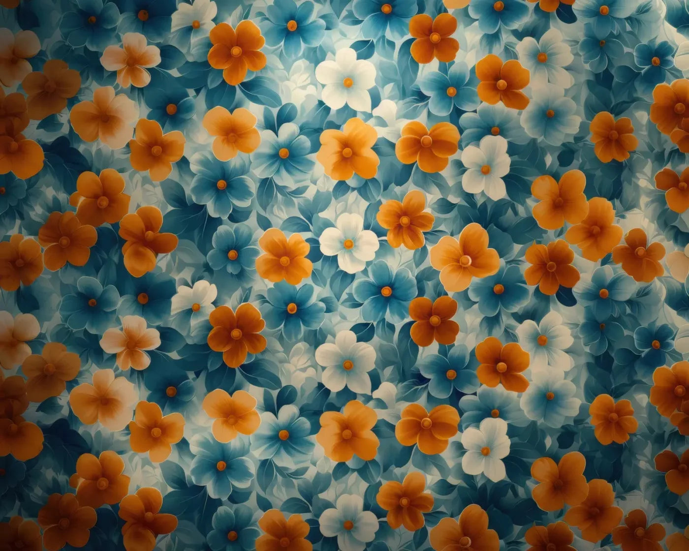 Spring Blanket Flowers 10’x8’ Fleece (120 x 96 inch) Backdrop