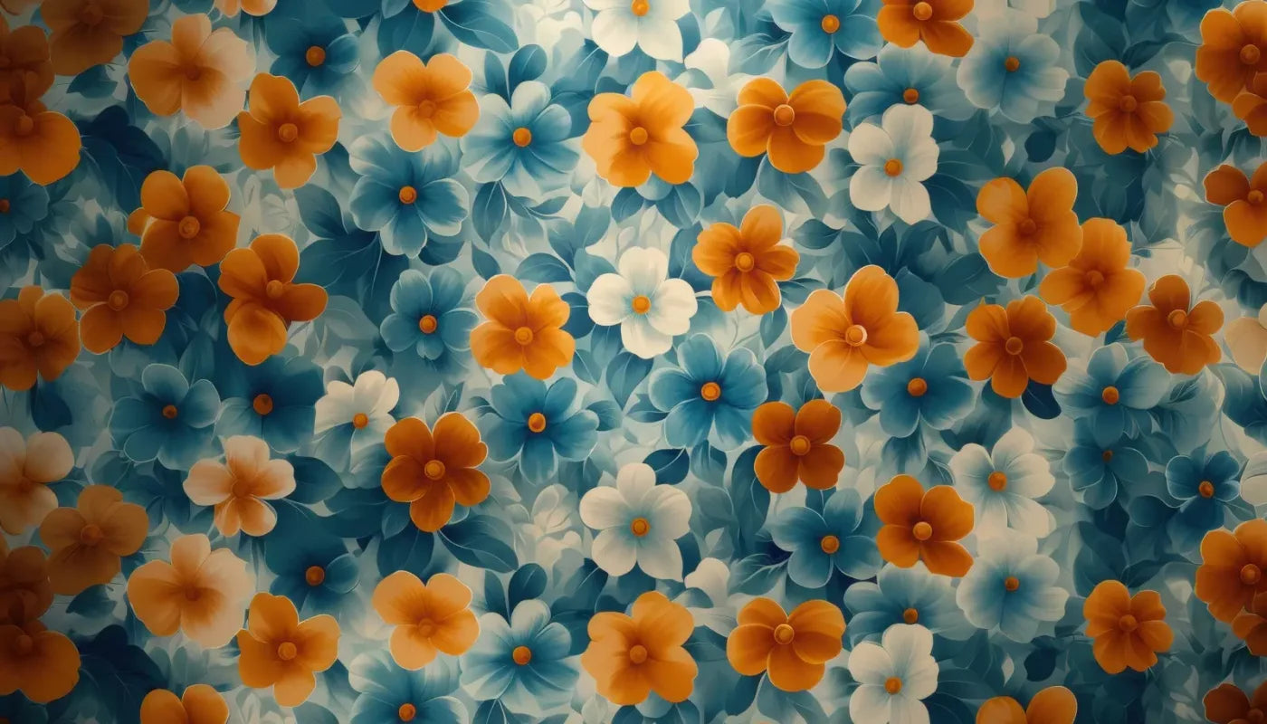 Spring Blanket Flowers 14’x8’ UltraCloth (168 x 96 inch) Backdrop