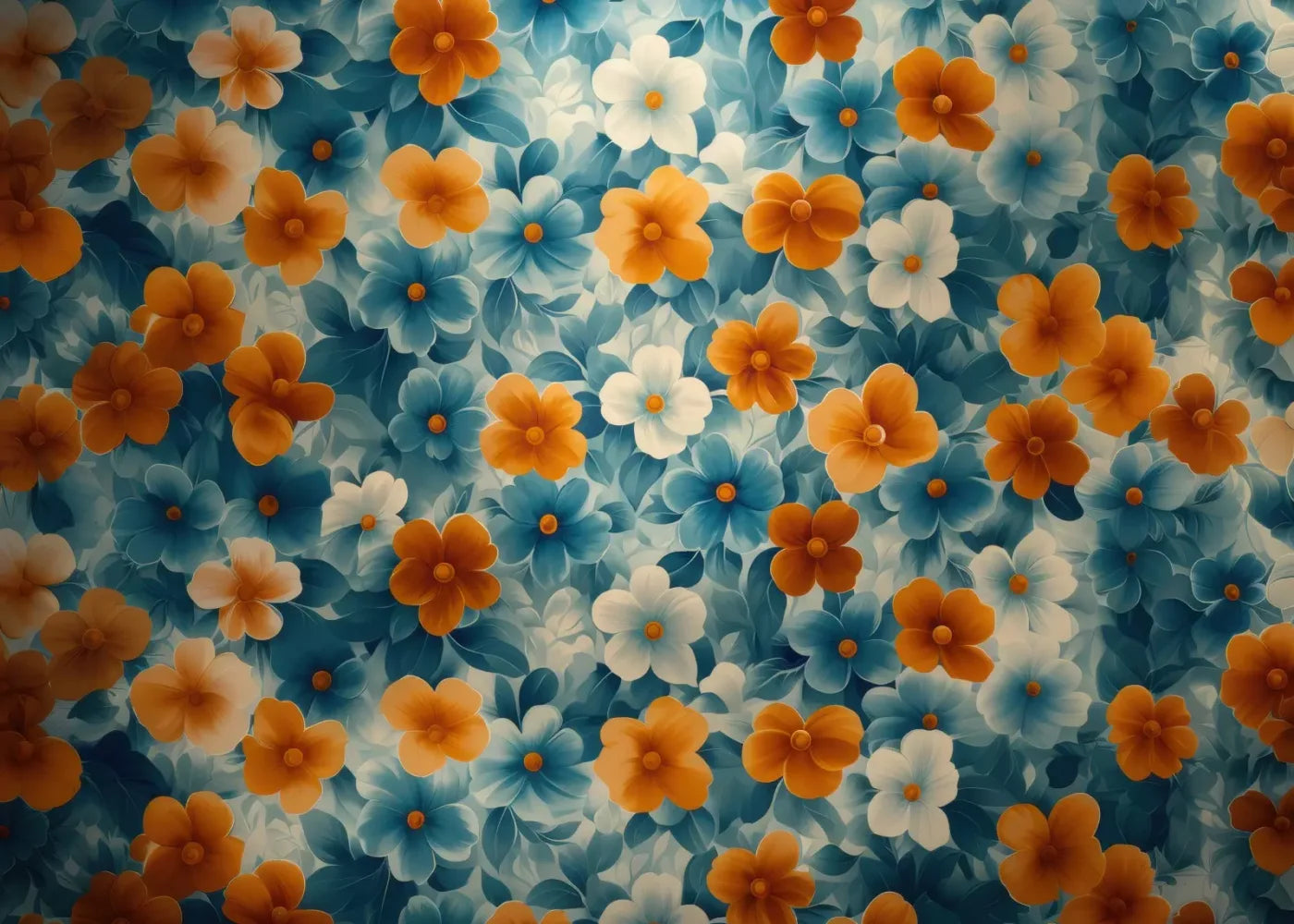Spring Blanket Flowers 7’x5’ UltraCloth (84 x 60 inch) Backdrop