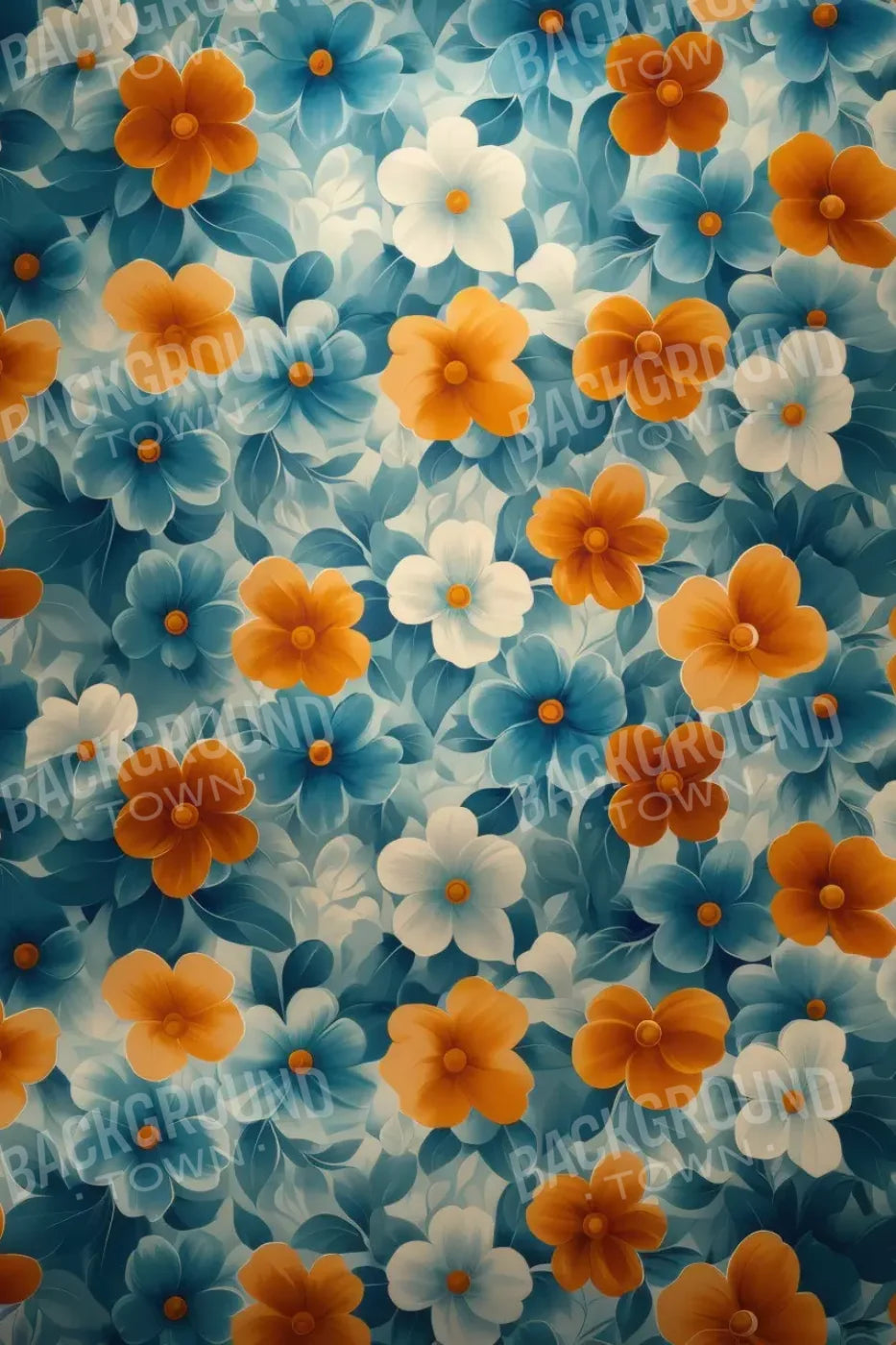 Spring Blanket Flowers 8’x12’ UltraCloth (96 x 144 inch) Backdrop
