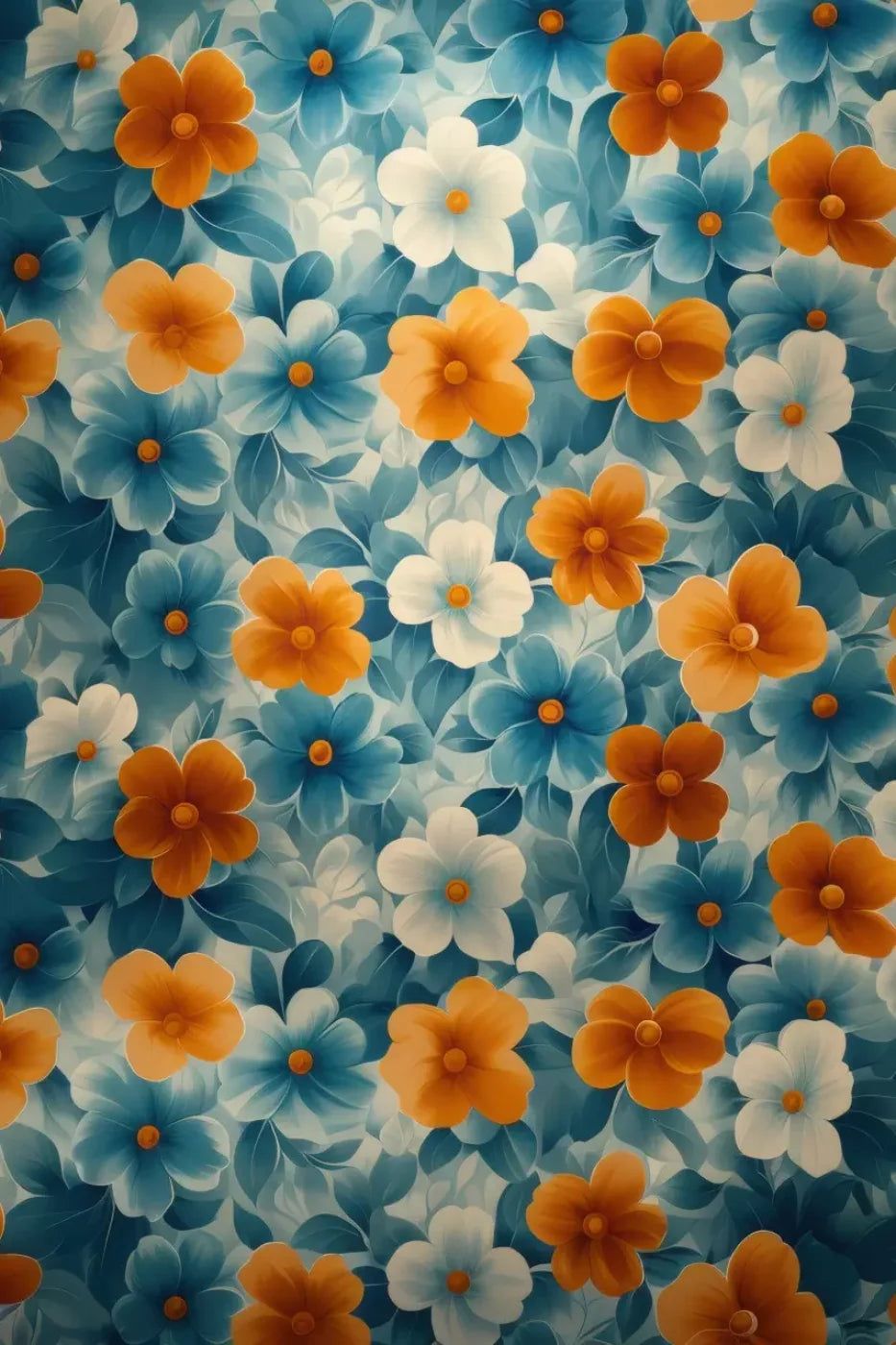 Spring Blanket Flowers 8’x12’ UltraCloth (96 x 144 inch) Backdrop