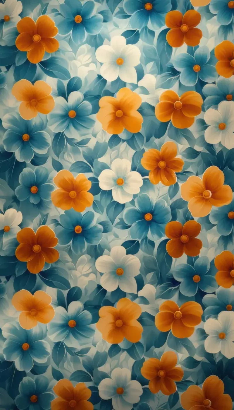Spring Blanket Flowers 8’x14’ UltraCloth (96 x 168 inch) Backdrop
