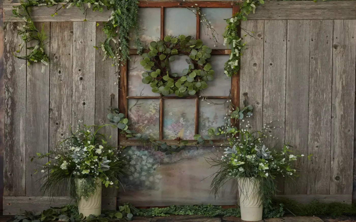 Spring Cottage 14’X9’ Ultracloth (168 X 108 Inch) Backdrop