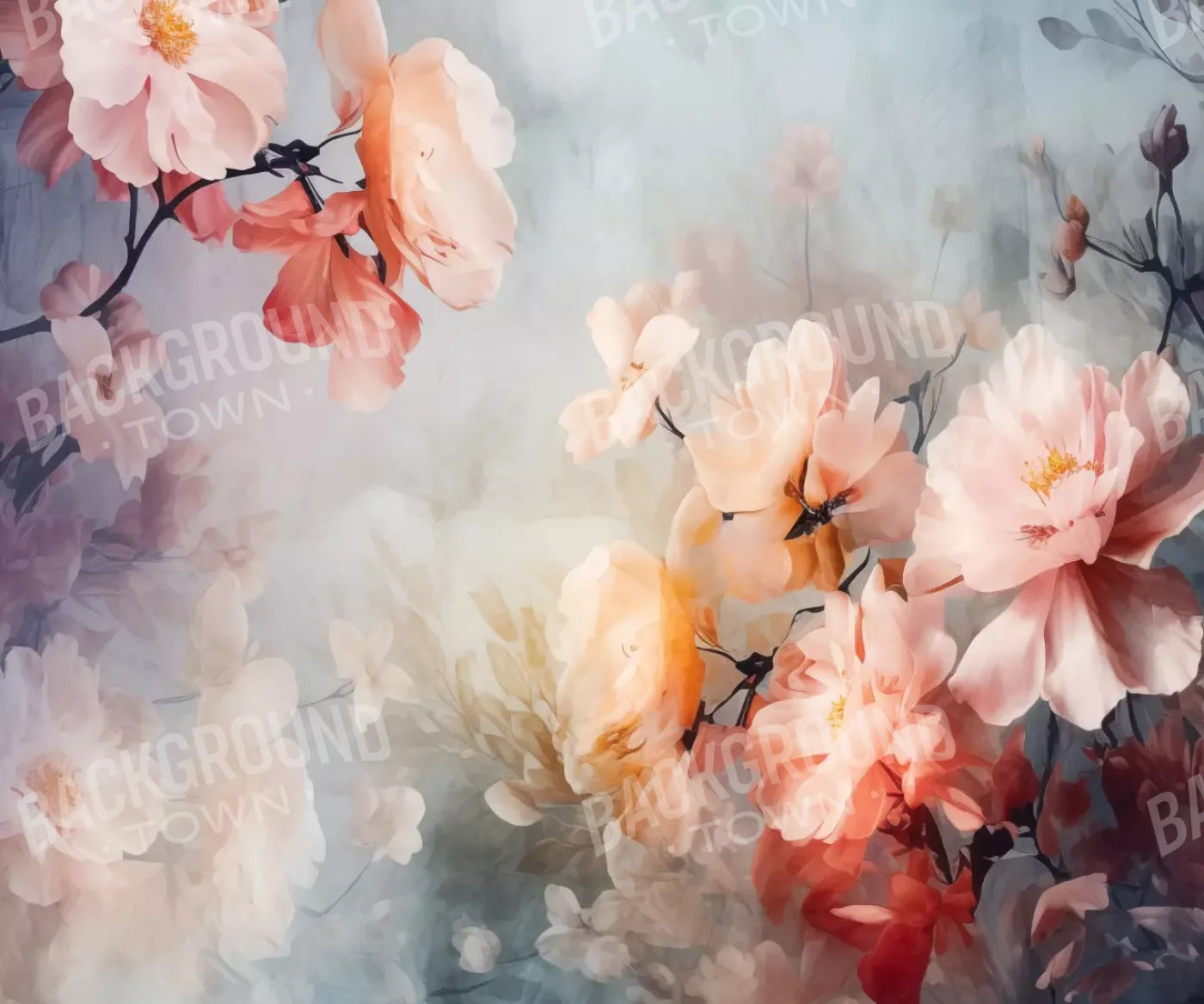 Spring Floral Iv 12X10 Ultracloth ( 144 X 120 Inch ) Backdrop