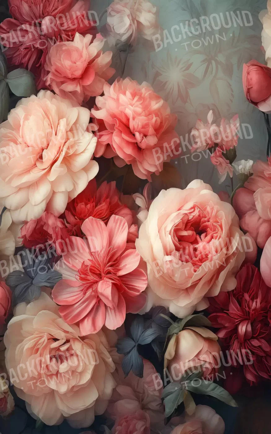 Spring Floral Ii 5X8 Ultracloth ( 60 X 96 Inch ) Backdrop