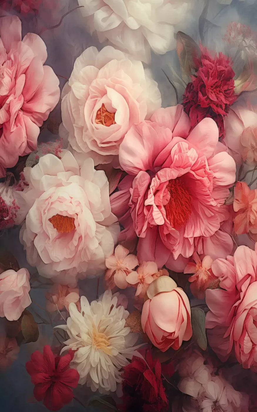 Spring Floral Iii 5X8 Ultracloth ( 60 X 96 Inch ) Backdrop