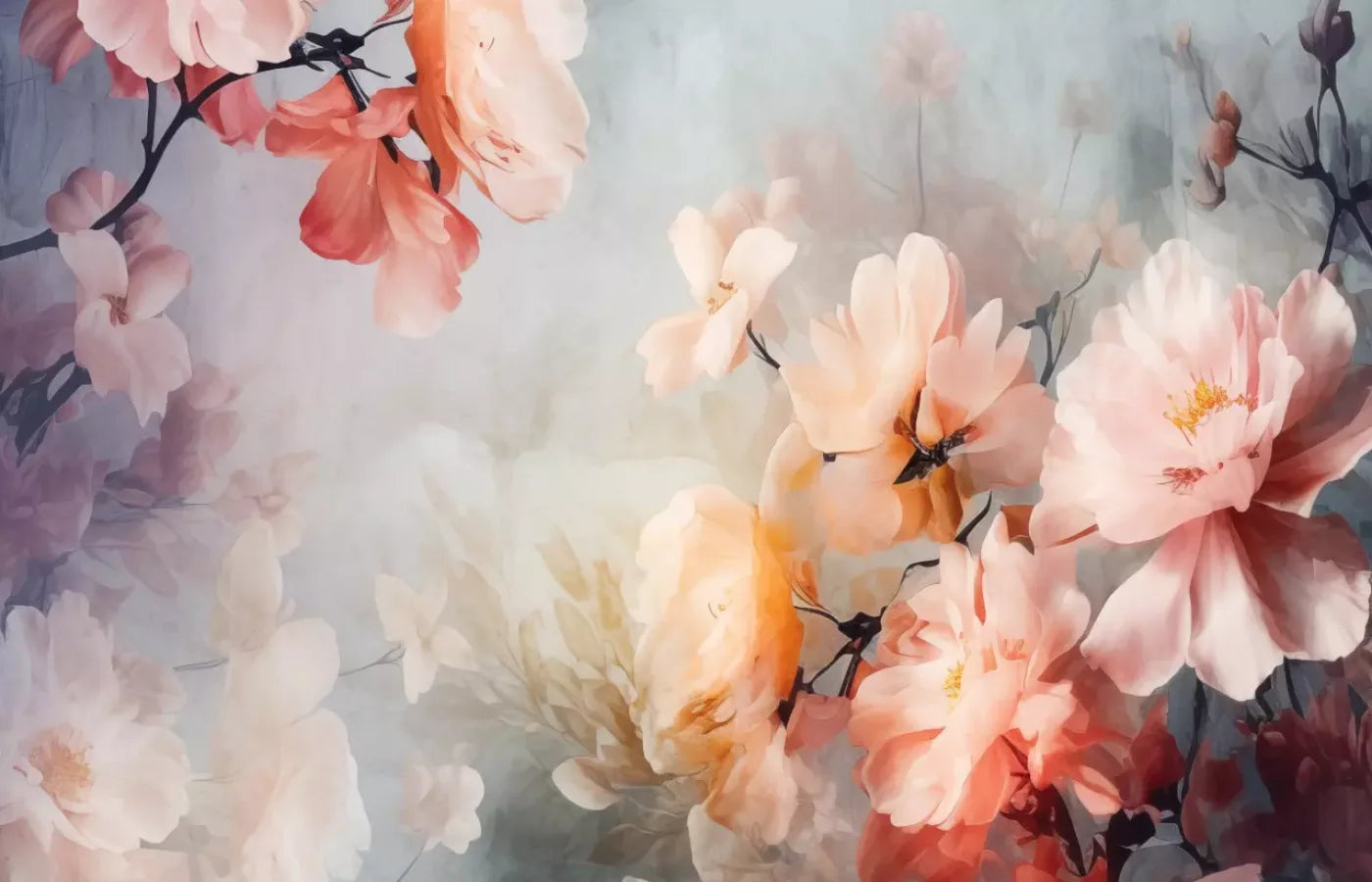 Spring Floral Iv 14X9 Ultracloth ( 168 X 108 Inch ) Backdrop
