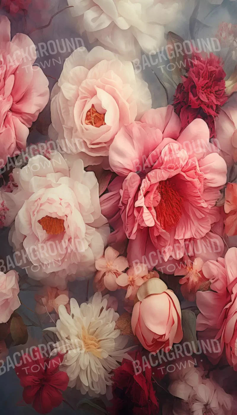 Spring Floral Iii 8X14 Ultracloth ( 96 X 168 Inch ) Backdrop