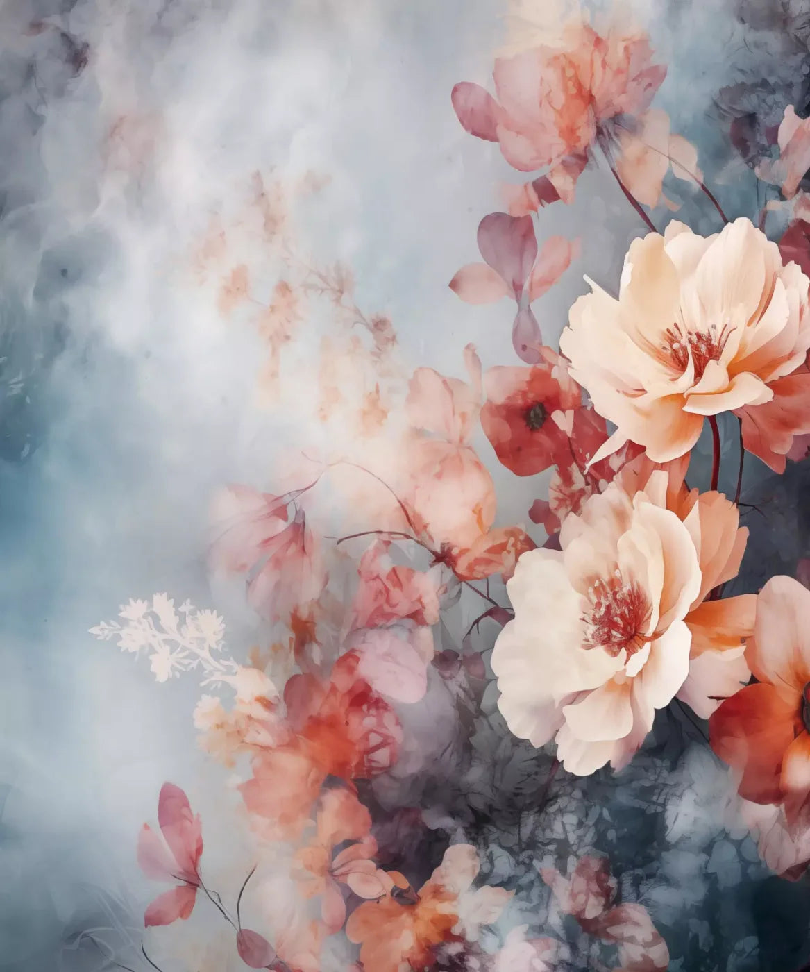 Spring Floral Vi 10X12 Ultracloth ( 120 X 144 Inch ) Backdrop