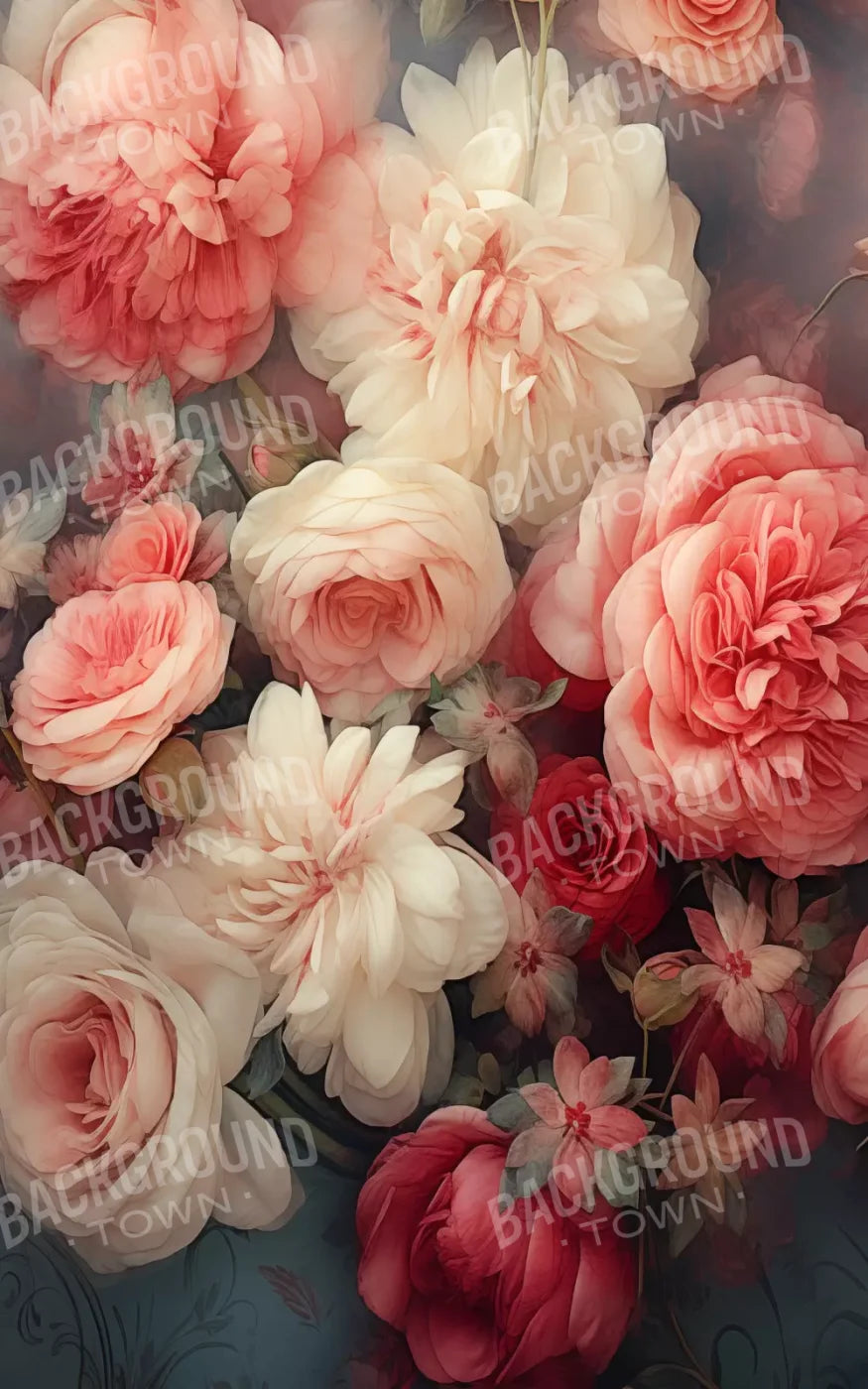 Spring Floral Vii 5X8 Ultracloth ( 60 X 96 Inch ) Backdrop