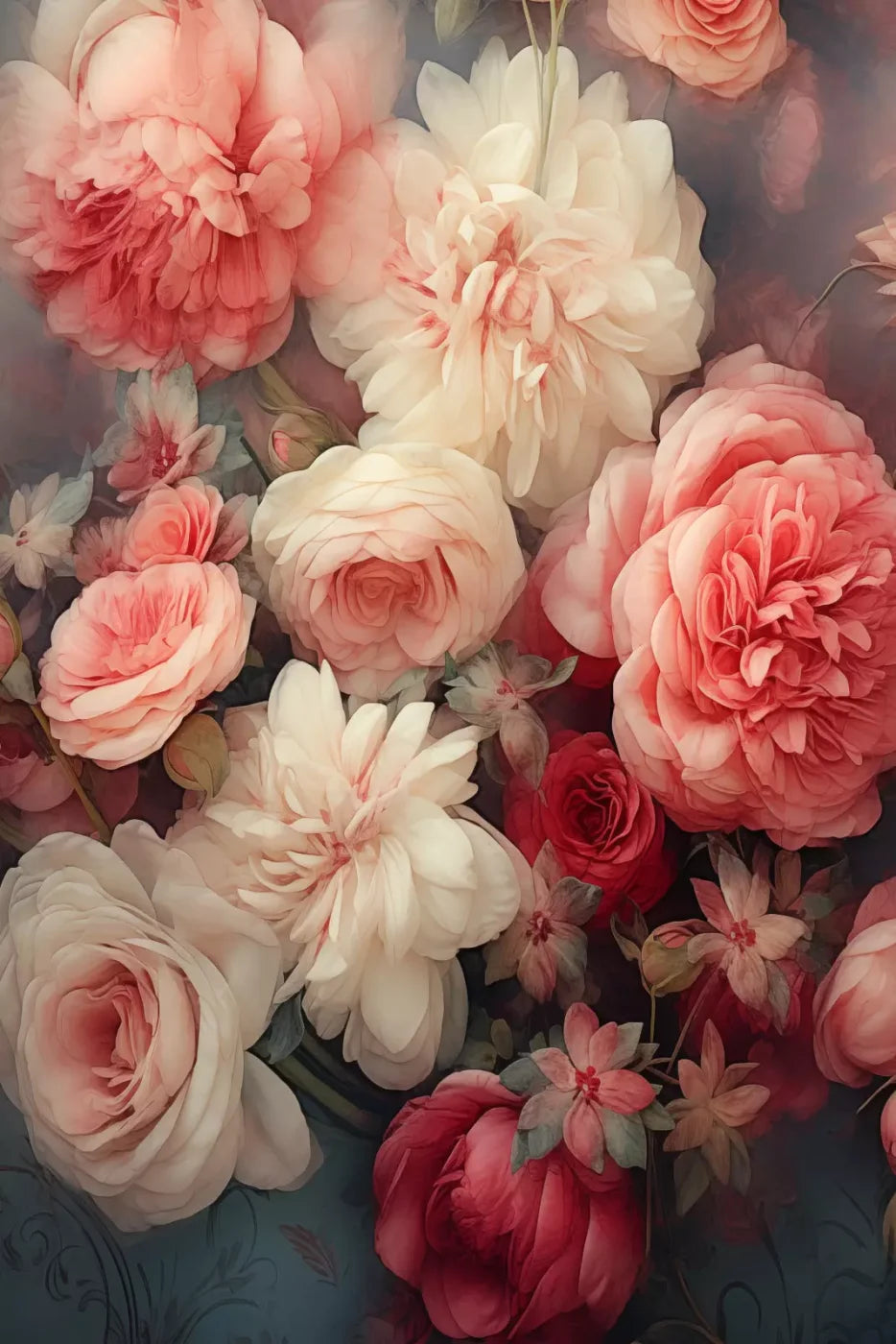Spring Floral Vii 8X12 Ultracloth ( 96 X 144 Inch ) Backdrop