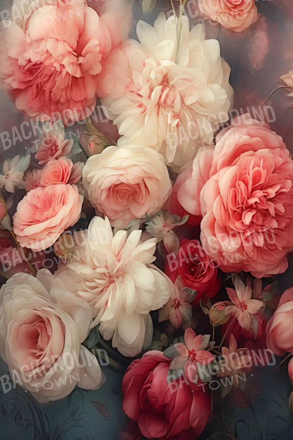 Spring Floral Vii 8X12 Ultracloth ( 96 X 144 Inch ) Backdrop