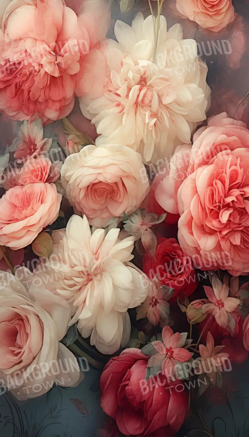 Spring Floral Vii 8X14 Ultracloth ( 96 X 168 Inch ) Backdrop