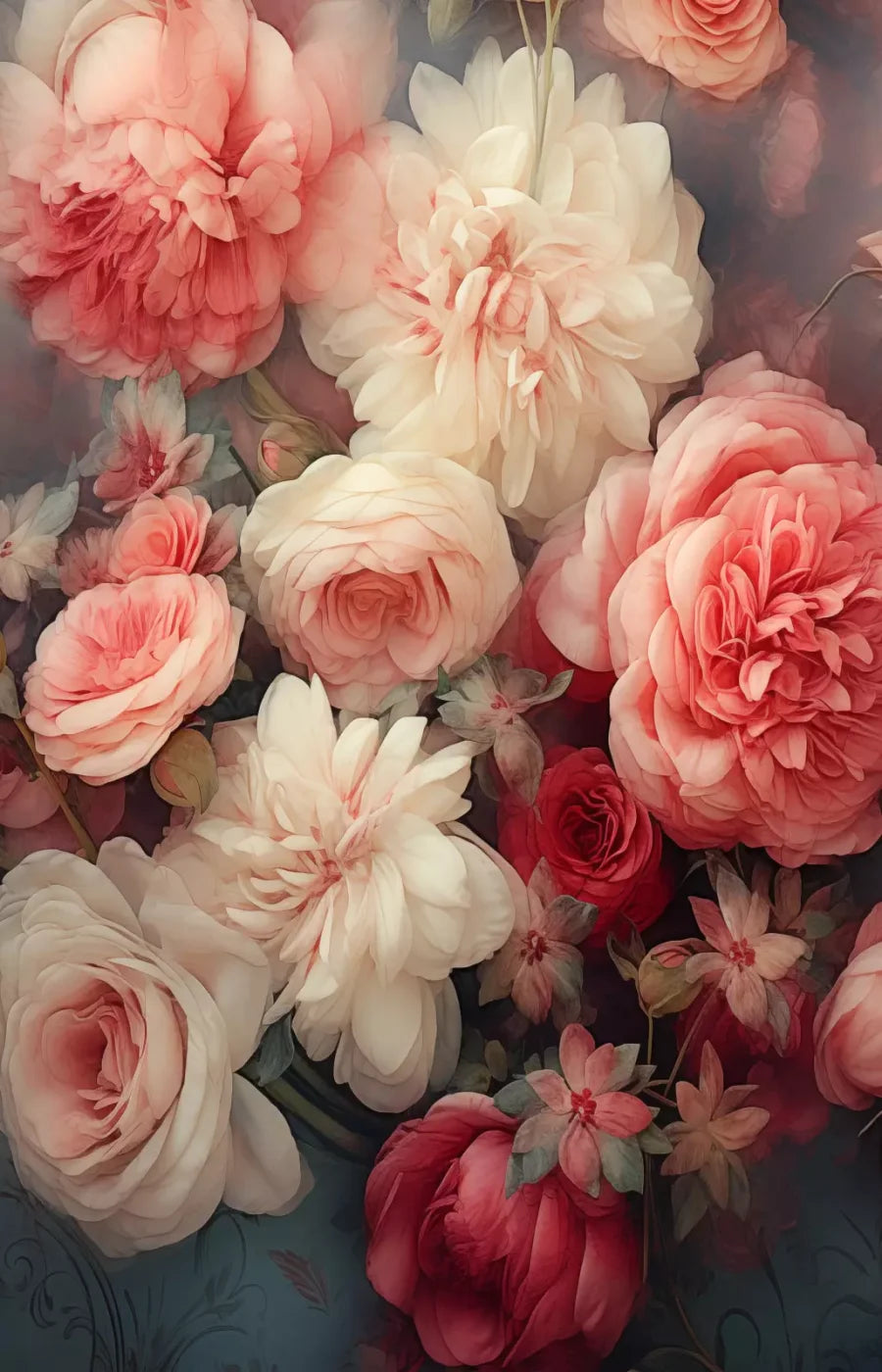 Spring Floral Vii 9X14 Ultracloth ( 108 X 168 Inch ) Backdrop