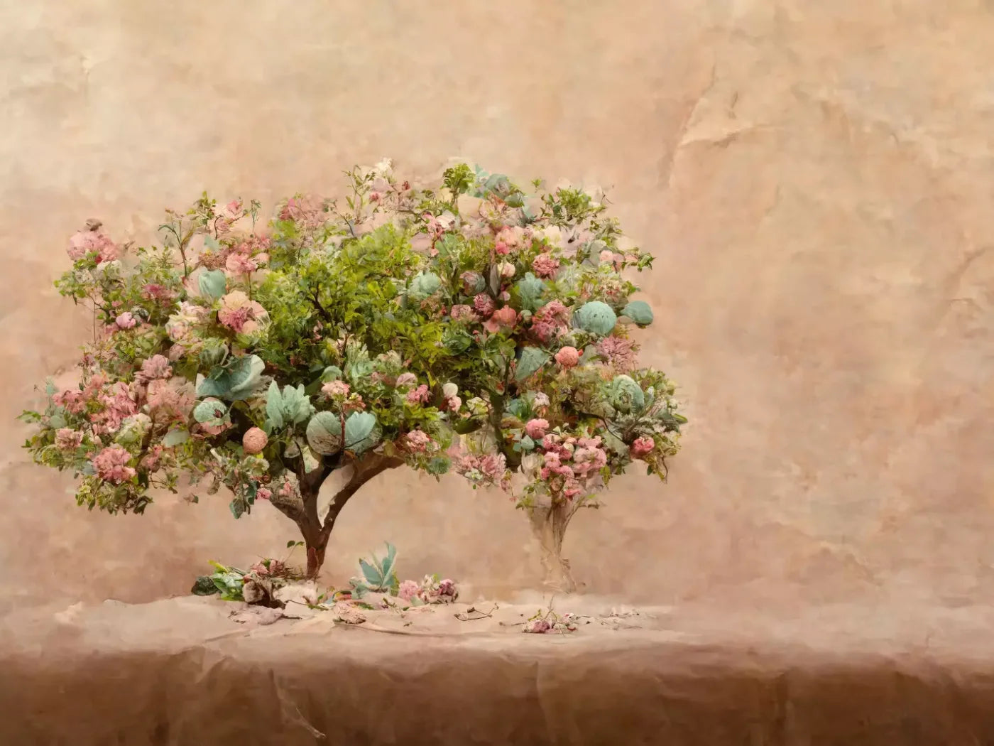 Spring Tree 10’X8’ Fleece (120 X 96 Inch) Backdrop