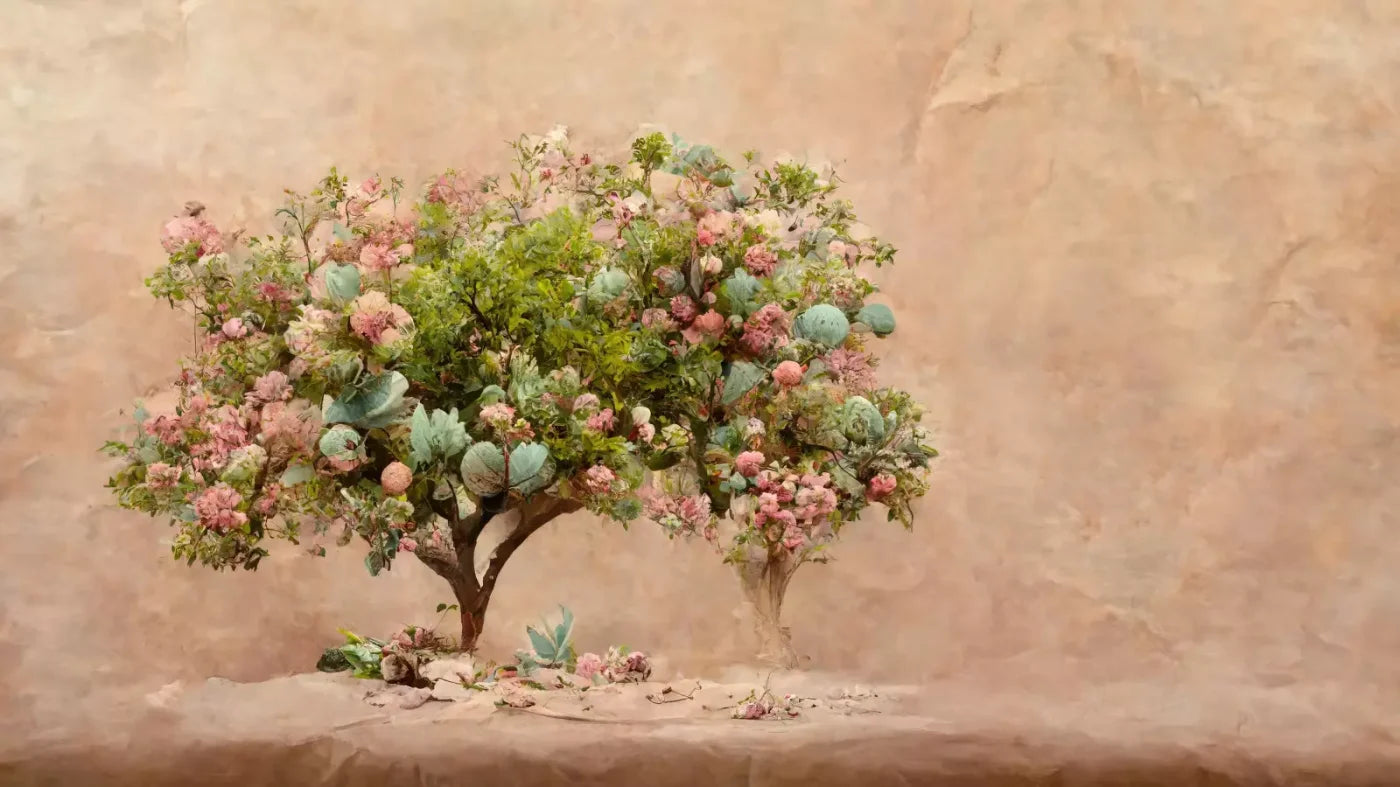 Spring Tree 14’X8’ Ultracloth (168 X 96 Inch) Backdrop