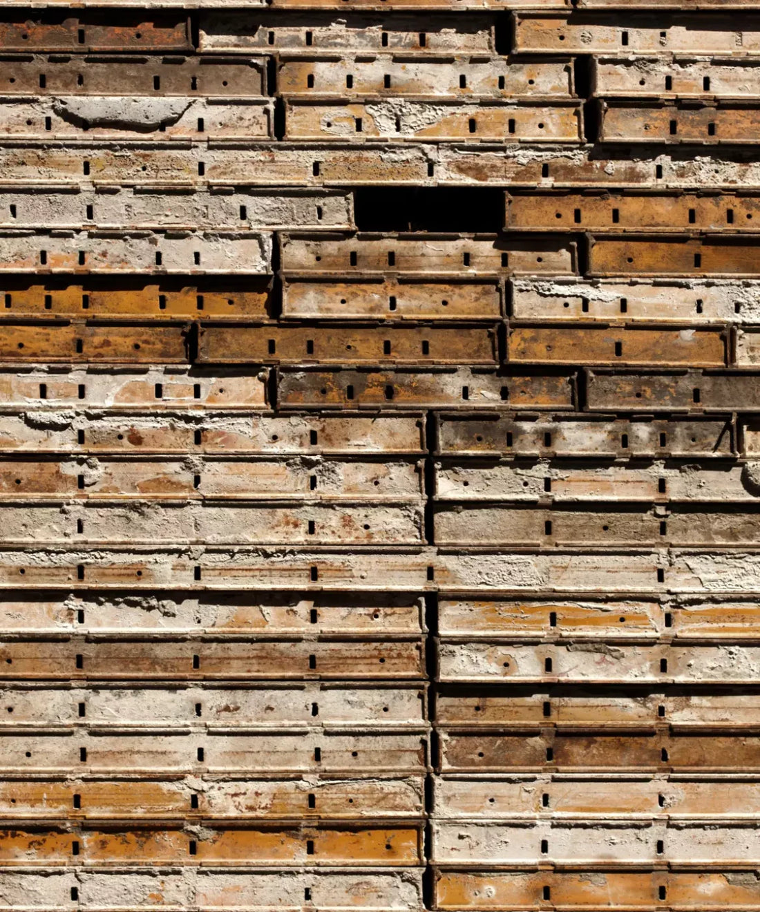 Beige Brick and Stone Backdrop for Photography