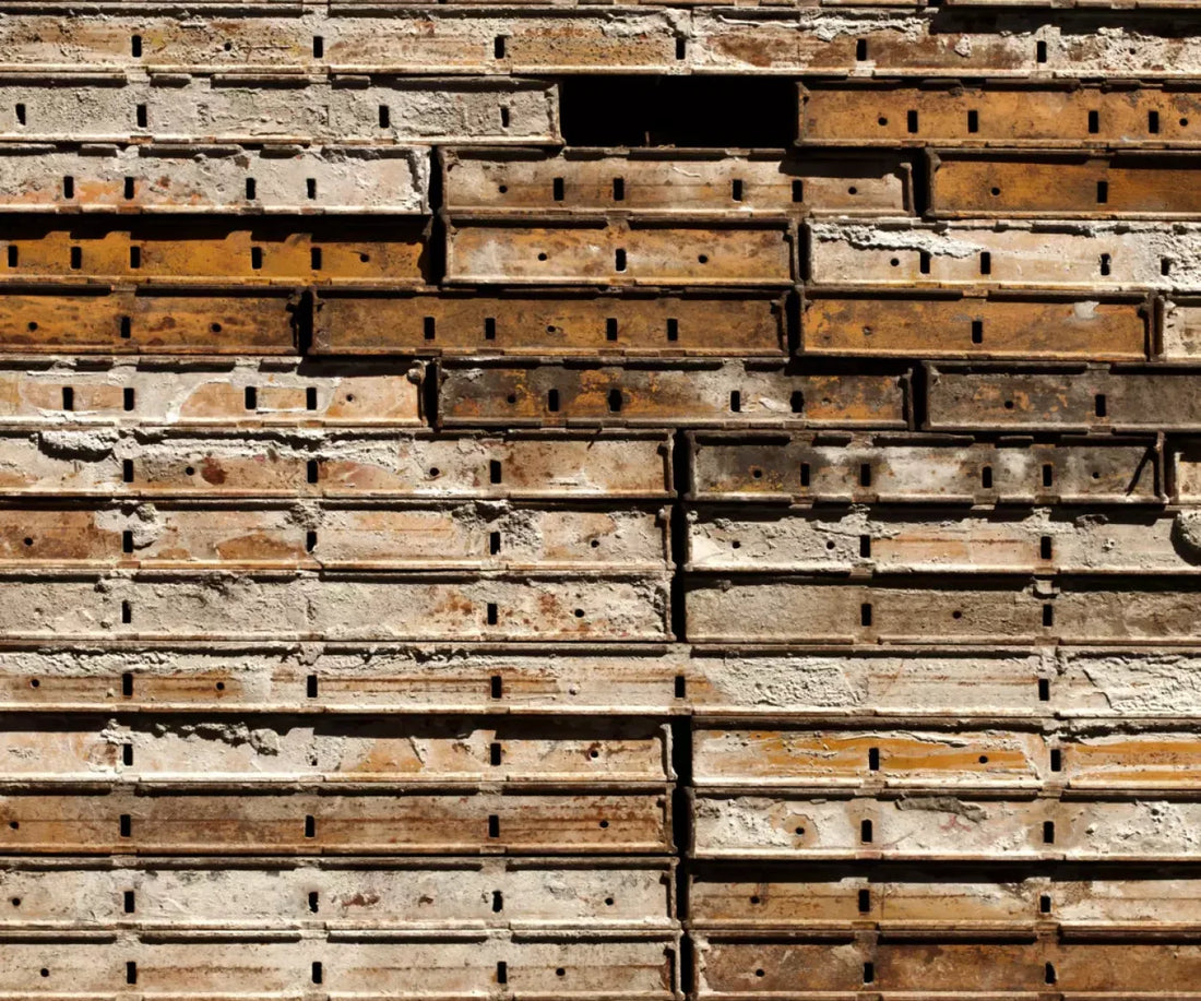 Stacked 5X42 Fleece ( 60 X 50 Inch ) Backdrop