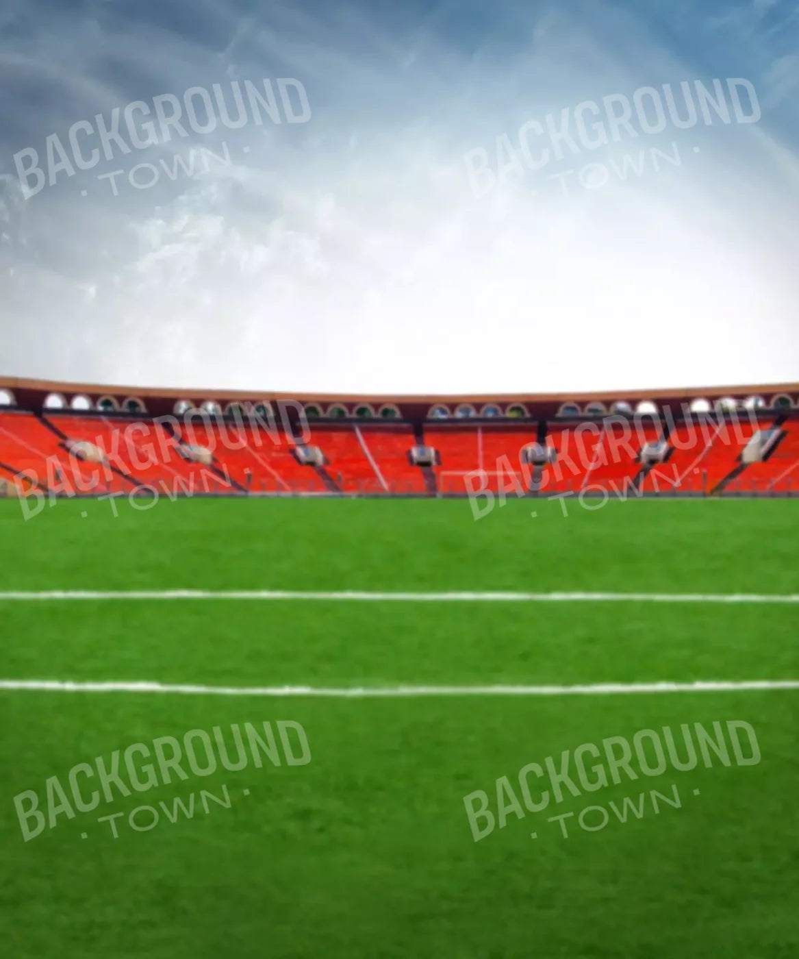Green Sports Backdrop for Photography