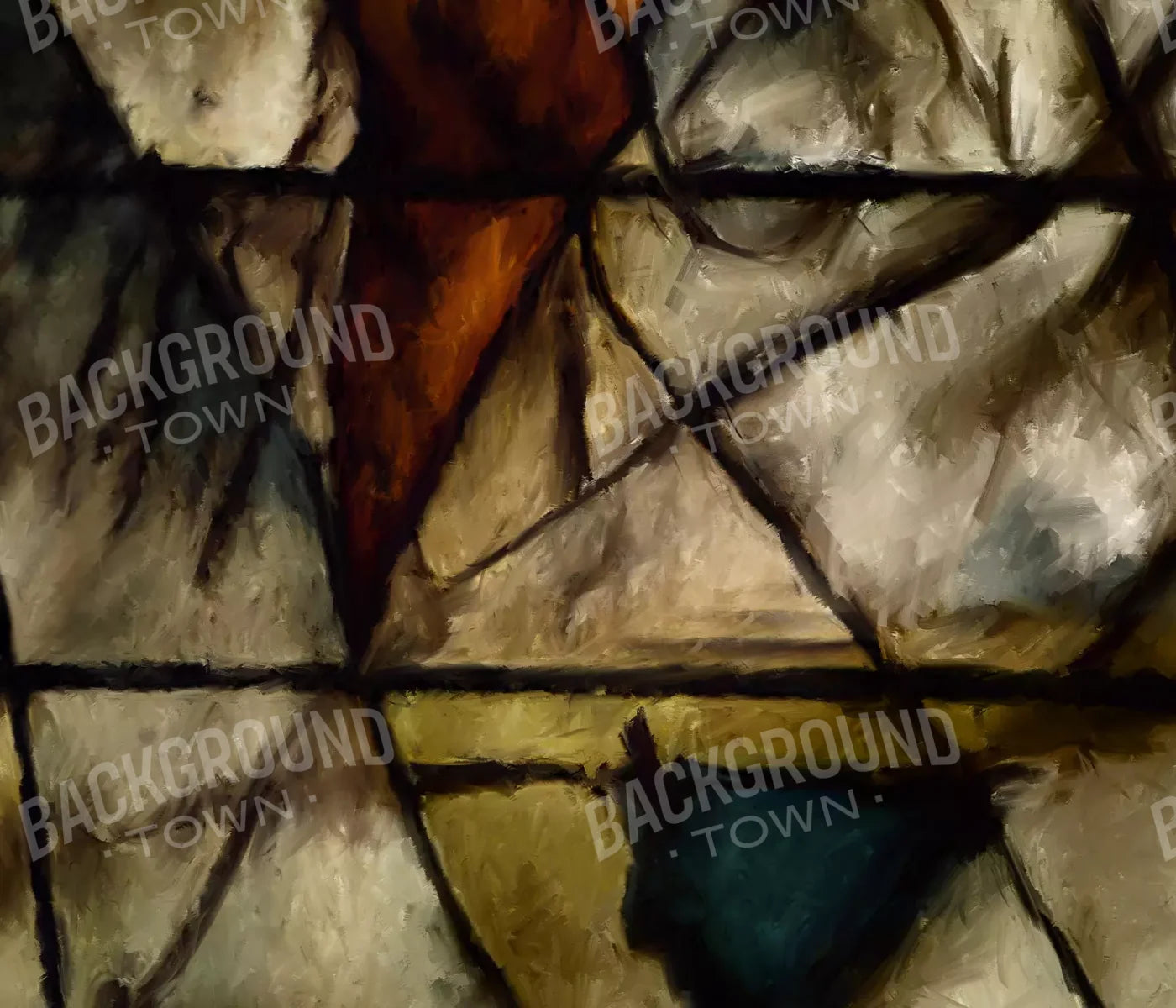 Stained Glass 12X10 Ultracloth ( 144 X 120 Inch ) Backdrop