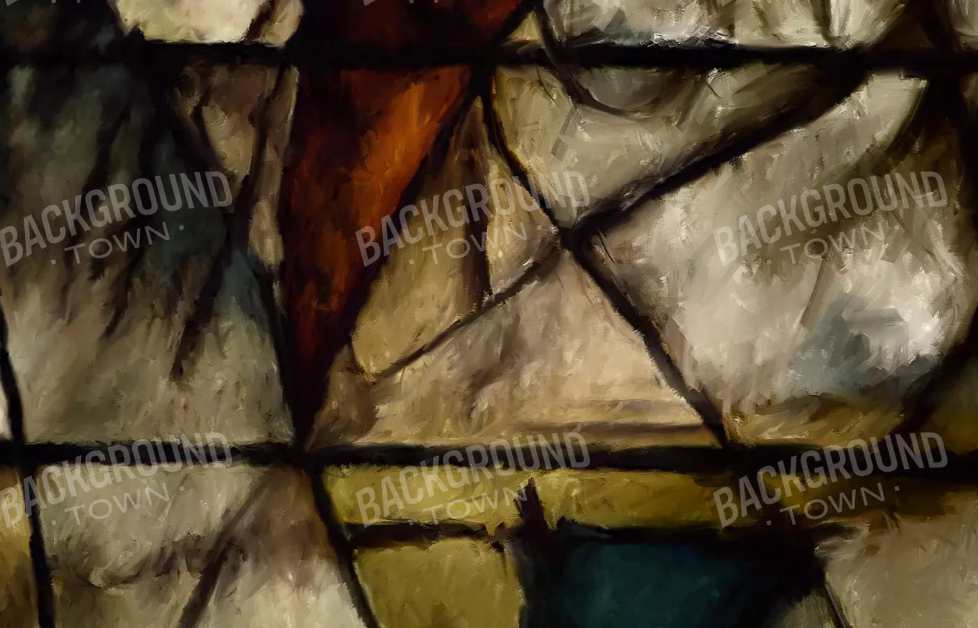 Stained Glass 12X8 Ultracloth ( 144 X 96 Inch ) Backdrop