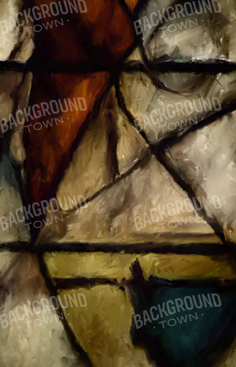 Stained Glass 8X12 Ultracloth ( 96 X 144 Inch ) Backdrop