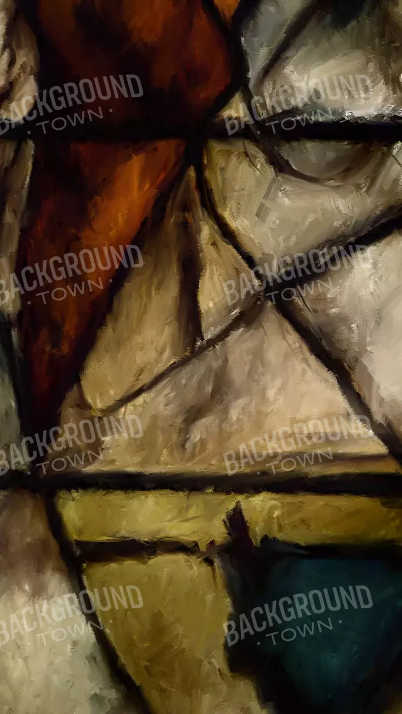 Stained Glass 8X14 Ultracloth ( 96 X 168 Inch ) Backdrop