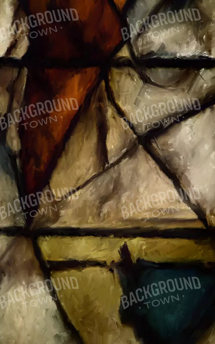Stained Glass 9X14 Ultracloth ( 108 X 168 Inch ) Backdrop