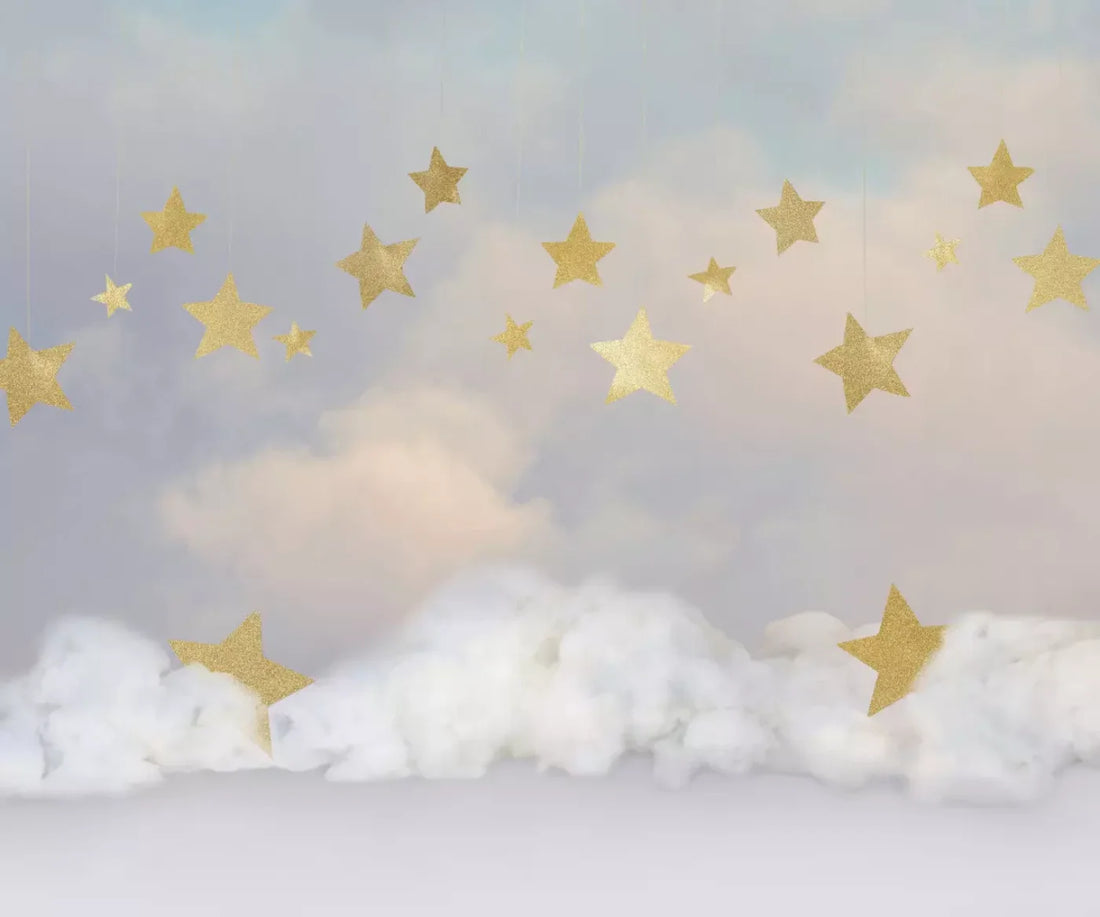 Starry Skies 5X42 Fleece ( 60 X 50 Inch ) Backdrop