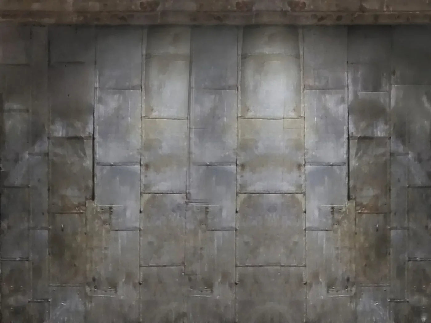 Steel Door 6’8x5’ Fleece (80 x 60 inch) Backdrop