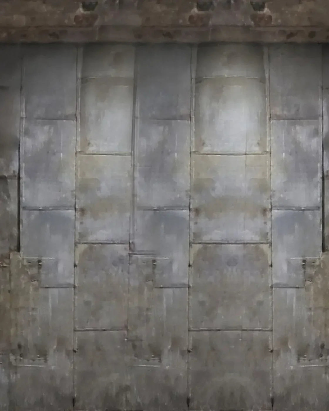 Steel Door 8’x10’ Fleece (96 x 120 inch) Backdrop