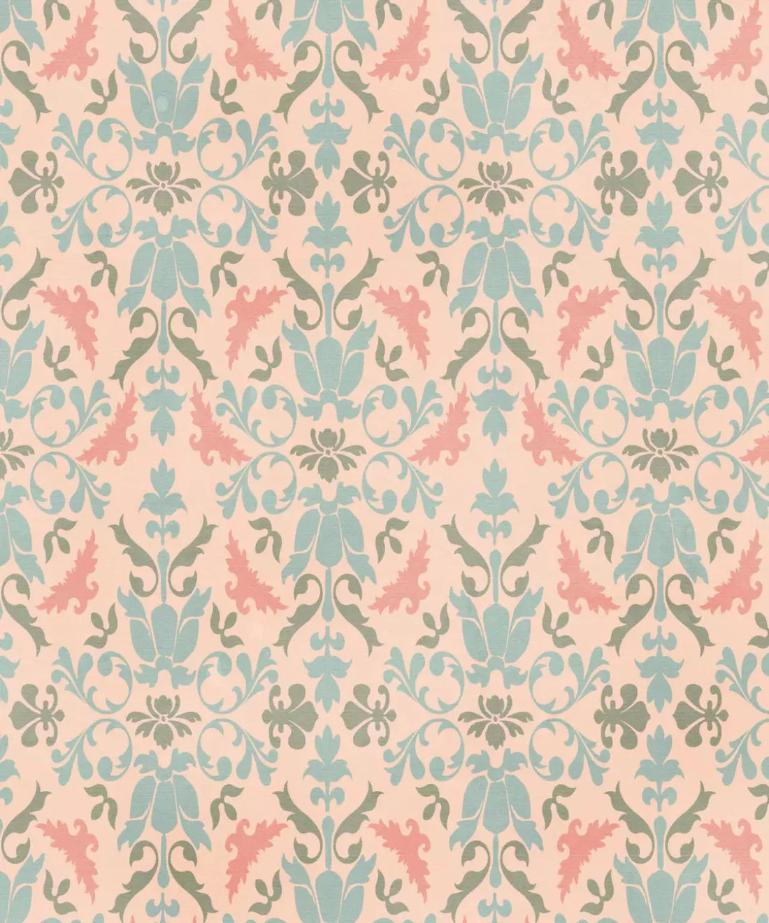 Pink Damask Backdrop for Photography