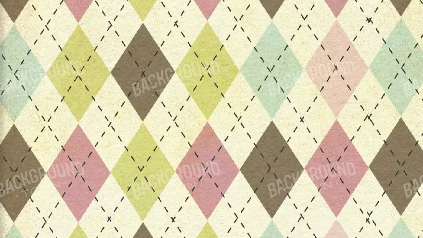 Stitched Diamonds 14X8 Ultracloth ( 168 X 96 Inch ) Backdrop