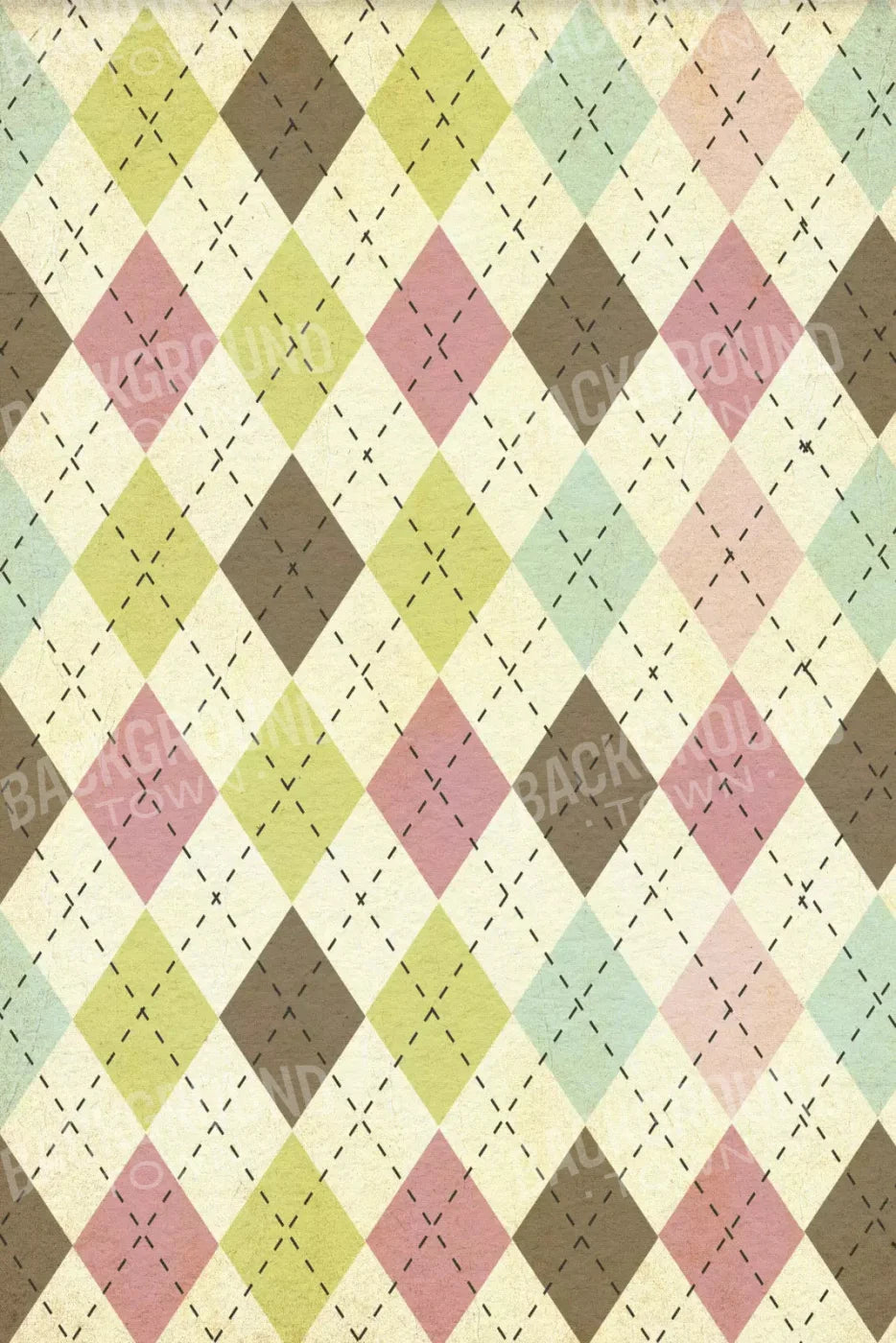 Stitched Diamonds 5X8 Ultracloth ( 60 X 96 Inch ) Backdrop