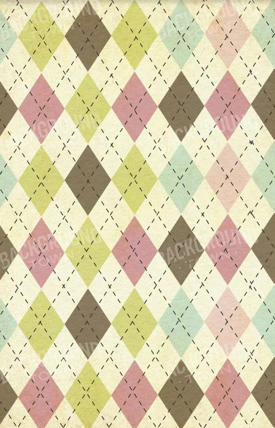 Stitched Diamonds 8X12 Ultracloth ( 96 X 144 Inch ) Backdrop